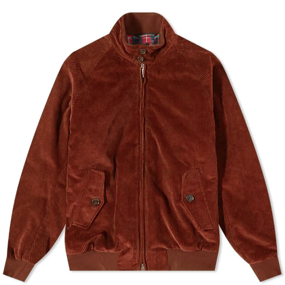 Bunda Baracuta G9 Classic Cord Harrington Jacket Hnedá | BRCPS0801-7006, 0