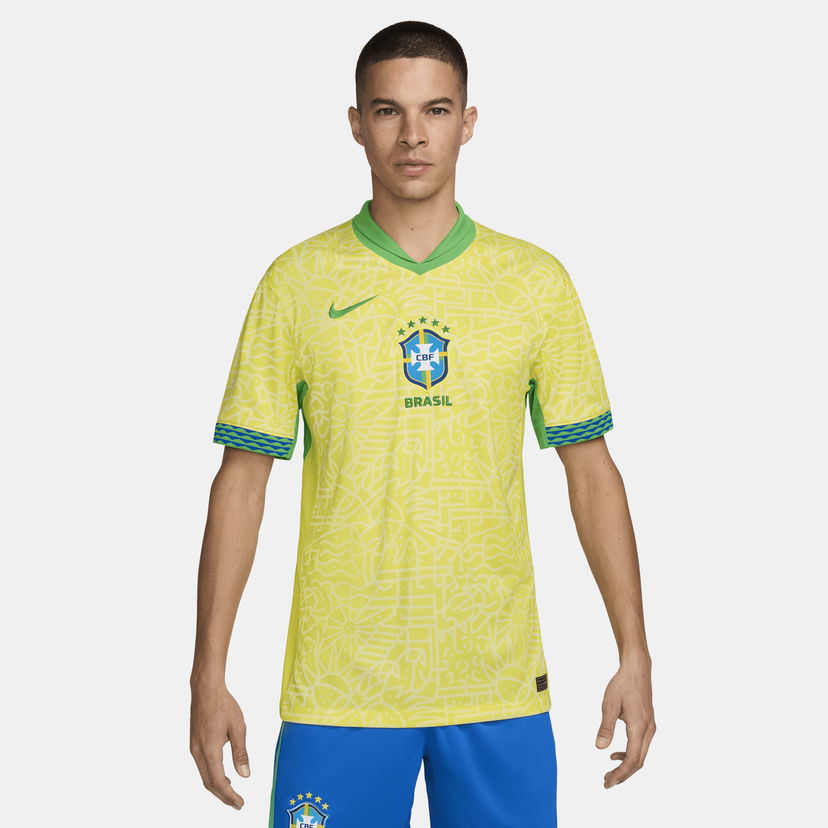 Dres Nike Dri-FIT Replica Brazil 2024/25 Stadium Žltá | FJ4284-706