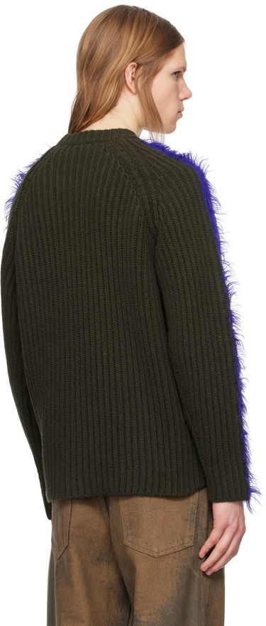 Sveter Diesel K-Tricky Ribbed Knit Sweater Zelené | A16580-0TKAT-5AF, 2