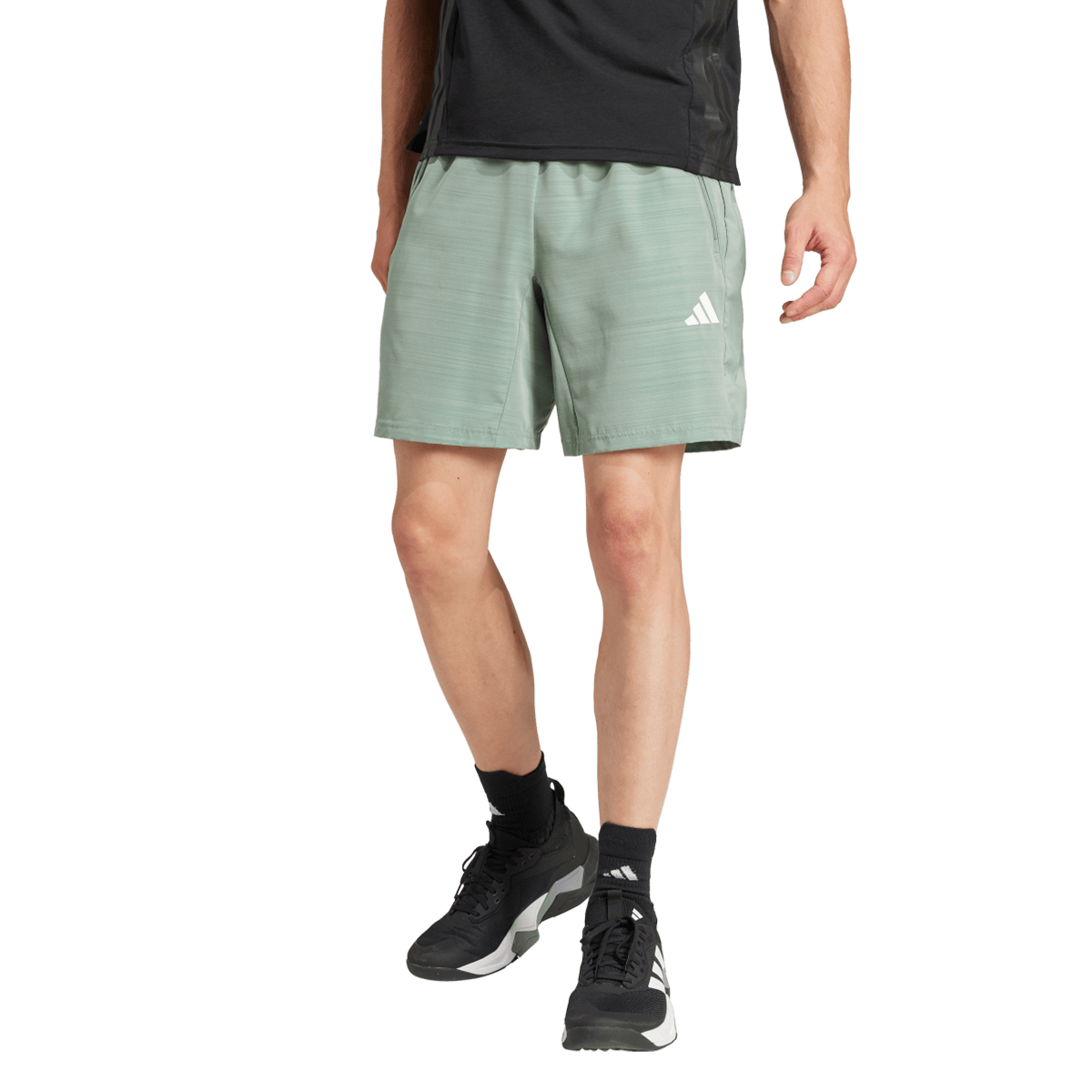 Šortky adidas Originals Performance Mélange Training Shorts Zelené | JM3658, 0