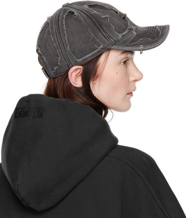 Šiltovka VETEMENTS Vetements Destroyed Cap Šedá | UA66CA160B, 2