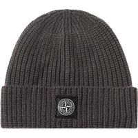 Kulicha Stone Island Wool Patch Beanie Šedá | 7915N10-V0M67, 1