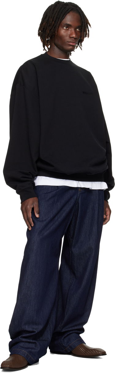 Mikina VETEMENTS VETEMENTS Logo Oversized Sweatshirt Čierna | UH76CW100B, 3