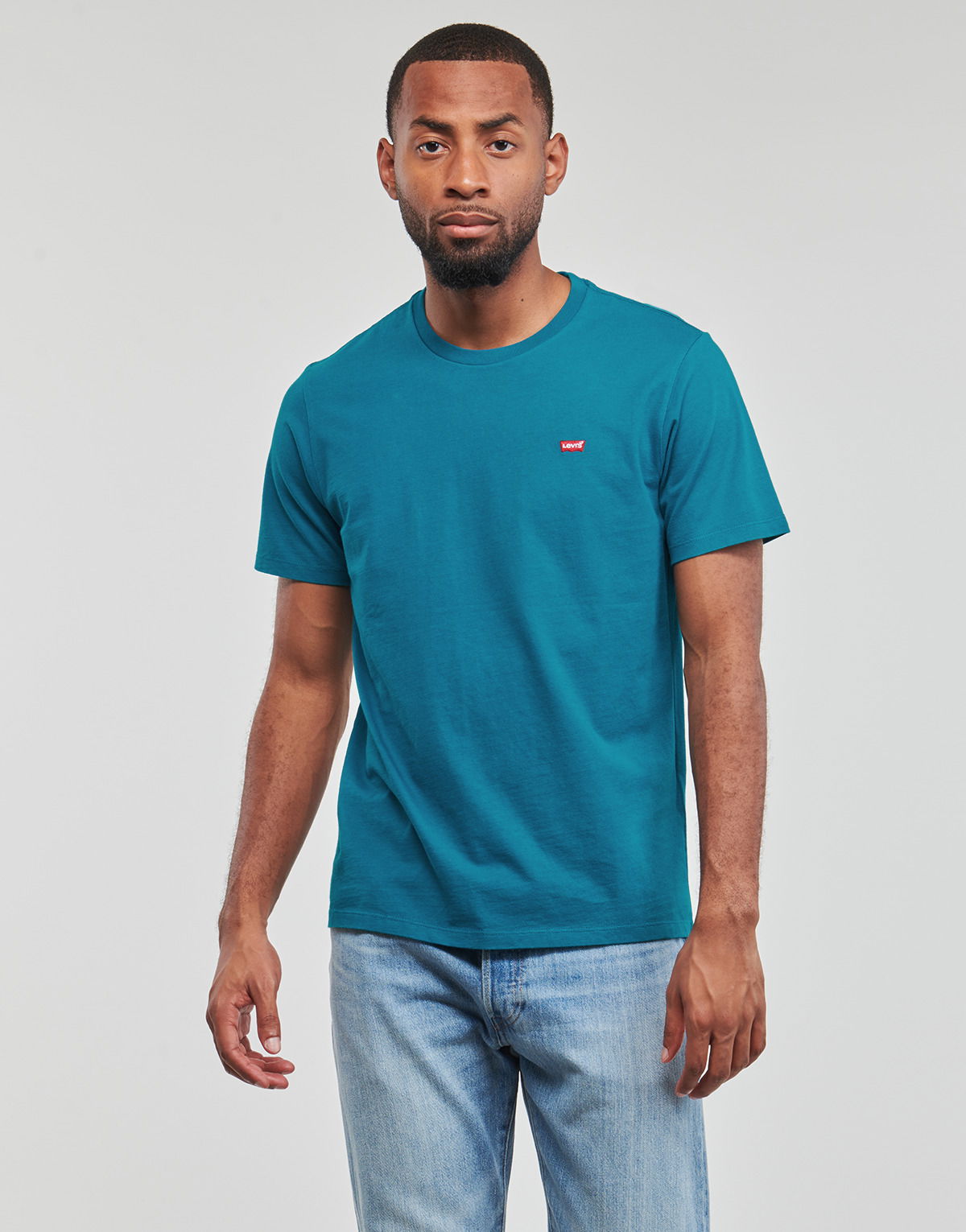 Tričko Levi's SS ORIGINAL HM TEE Tyrkysová | 56605-0184, 1