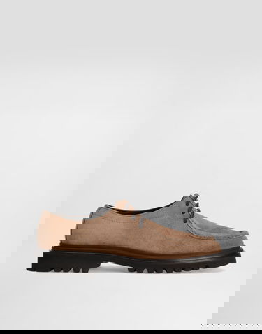 Doplnky Dolce & Gabbana Dolce & Gabbana Split Calfskin Derby Lace-Ups Béžová | A10886AT44180024, 0