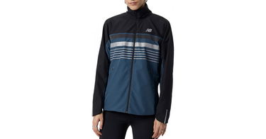 Bunda New Balance Accelerate Čierna | wj03209dog, 1