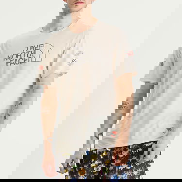 Tričko The North Face Summit Series High Trail Graphic T-Shirt, Size Small Béžová | NF0A8FB42E8, 2