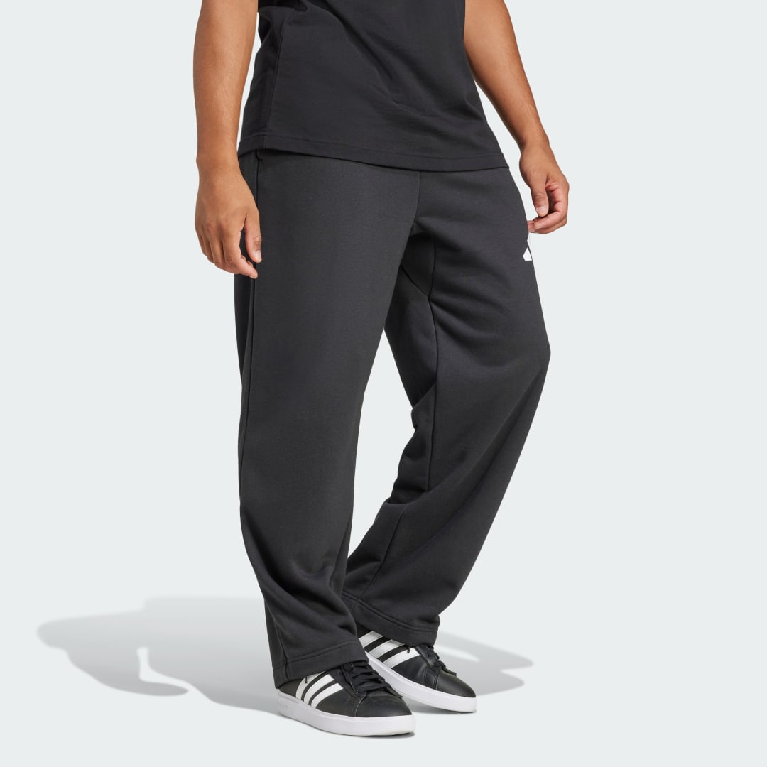Tepláky adidas Performance Wide Leg Logo Joggers Čierna | JF3604, 1