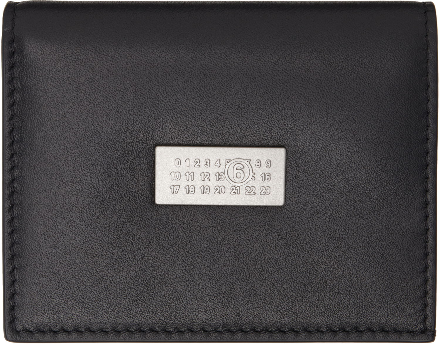 Peňaženka Maison Margiela MM6 Maison Margiela Leather Bifold Wallet Čierna | SA5UI0015 P7258, 0