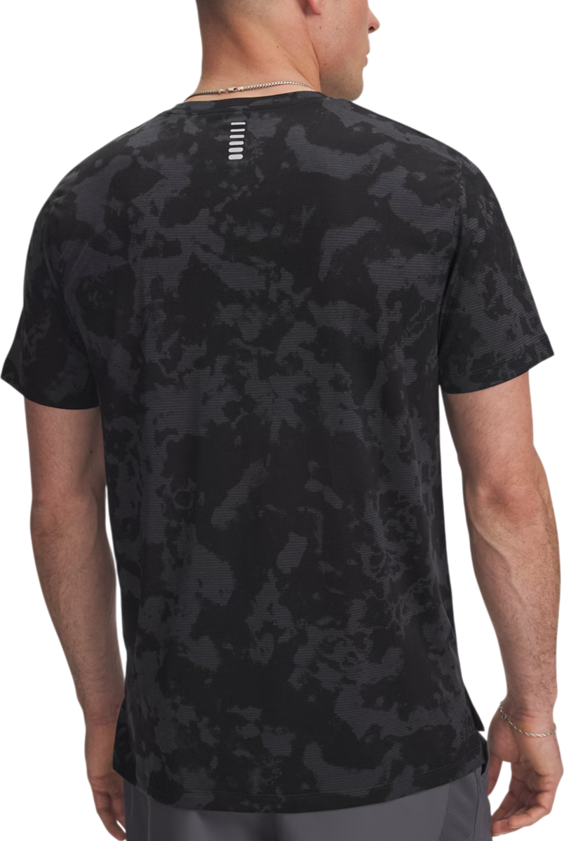 Tričko Under Armour Under Armour UA Launch Printed Short Sleeve T-Shirt Čierna | 6006110-016, 1