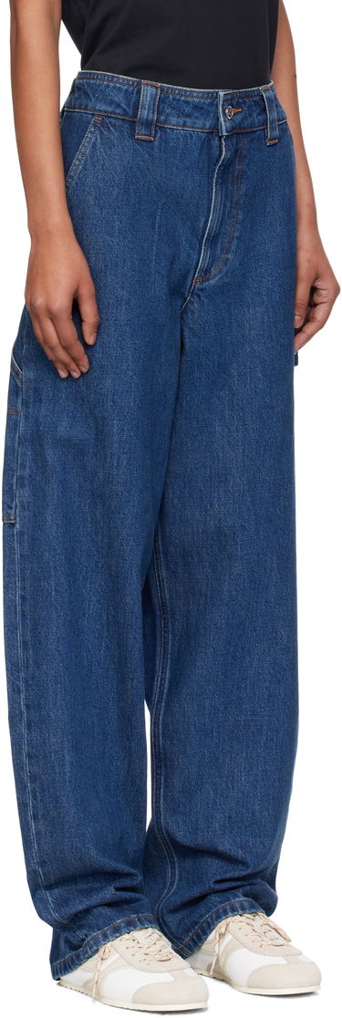 Džínsy A.P.C. A.P.C. Fergus Loose Fit Jeans Modrá | COHJK-M08500, 4