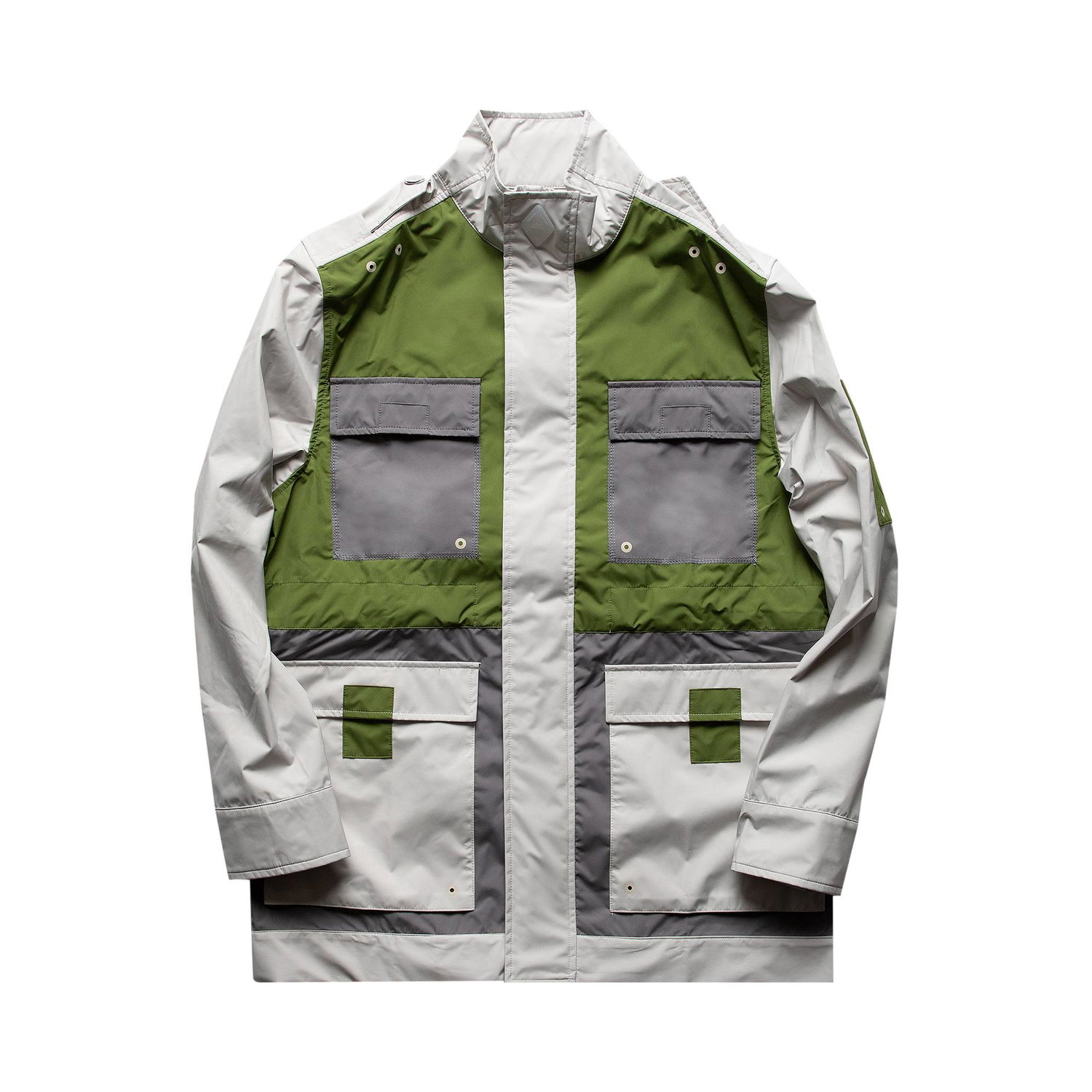 Bunda A-COLD-WALL* Woven Rhombus M65 Jacket Šedá | ACW MO043 BONE, 1