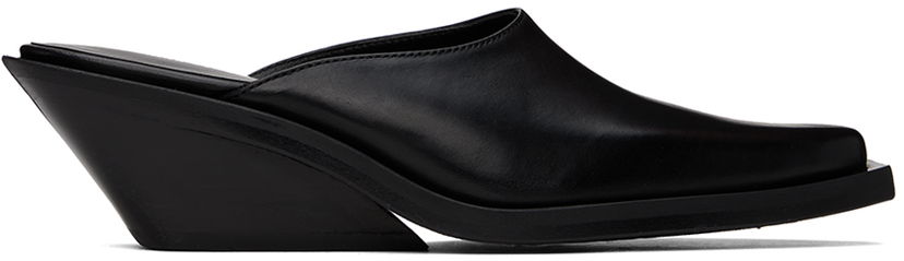 Oblečenie Ann Demeulemeester Ann Demeulemeester Xina Wedge Mules Čierna | 2401-W-F15-LT046-099