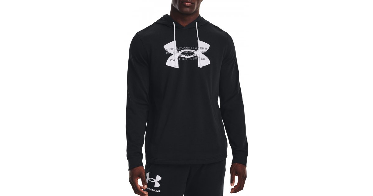 Mikina Under Armour Hoodie Rival Terry Logo Čierna | 1373382-001, 1