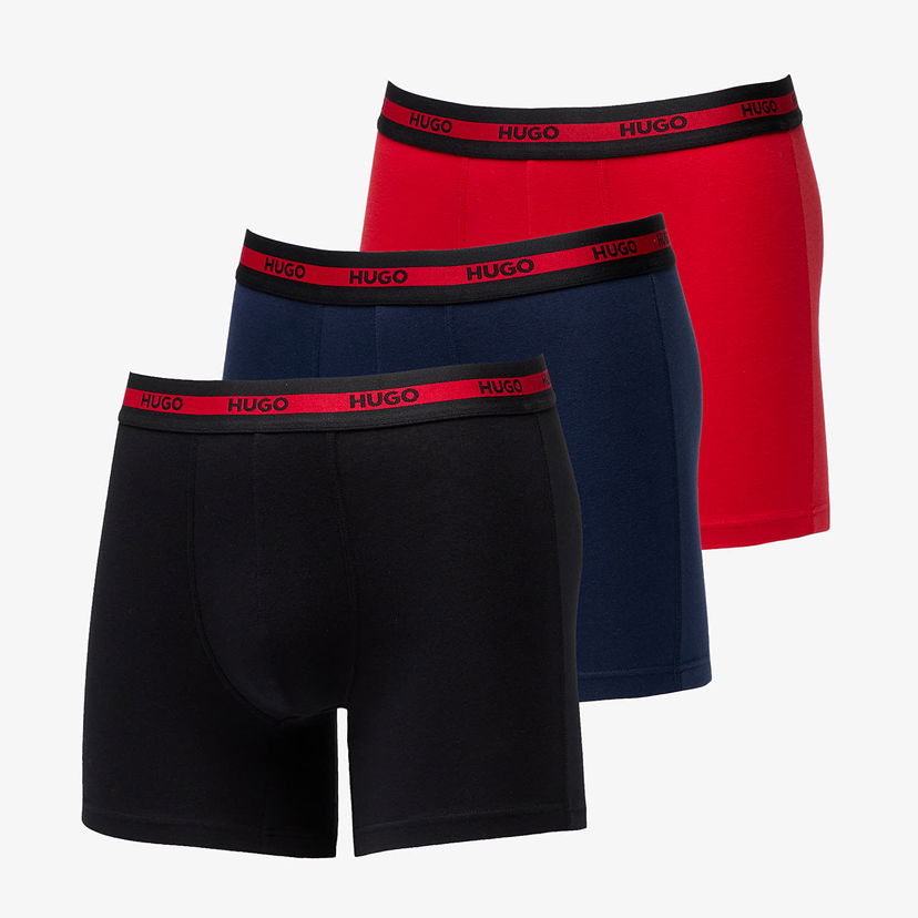 Boxerky BOSS Triplet Planet 3-Pack Boxer Multicolor Rôznofarebný | 50496713-623