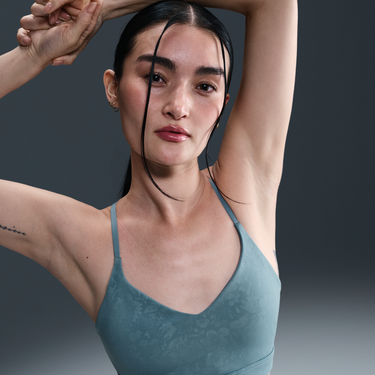 Podprsenka Nike Nike Indy Light-Support Padded Floral-Print Sports Bra Zelené | HV1205-006, 0