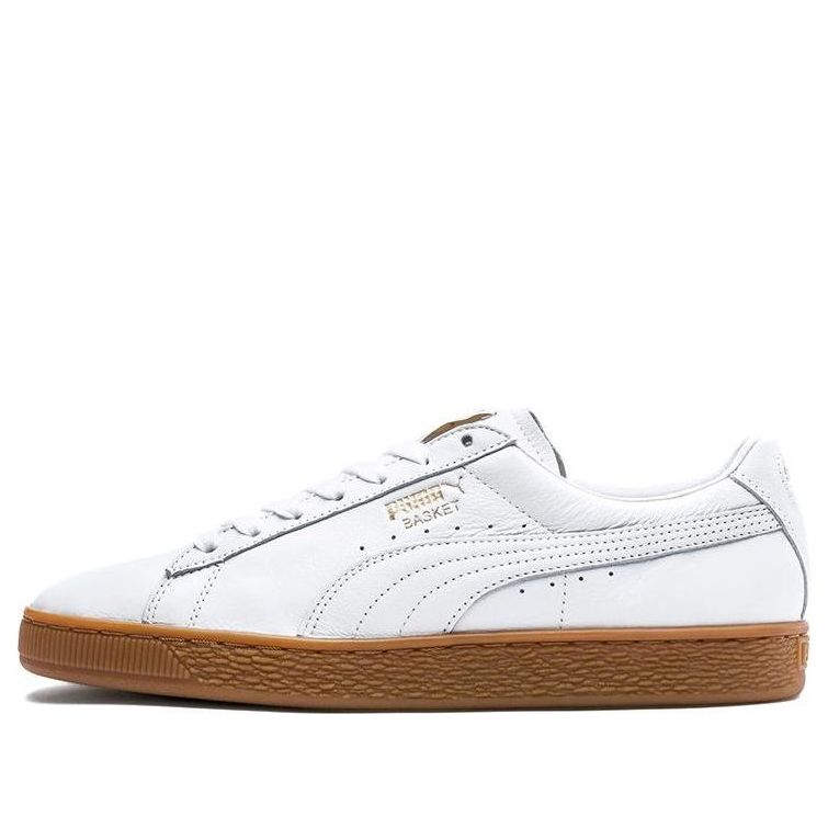 Tenisky a topánky Puma Basket Classic Gum Deluxe Biela | 366612-02