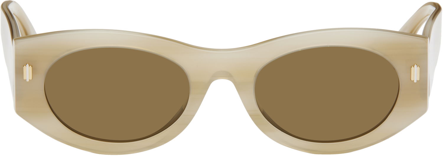 Slnečné okuliare FENDI Oval Sunglasses Hnedá | FE40125IW5260J 192337191374, 0