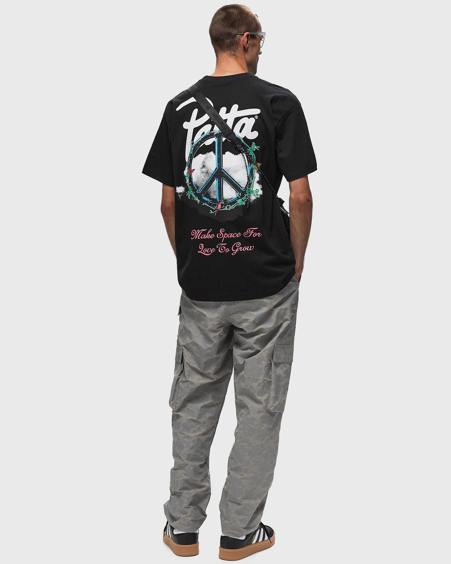 Tričko Patta Xerox Peace T-Shirt Čierna | POC-AW24-1000-290-0301-001, 1