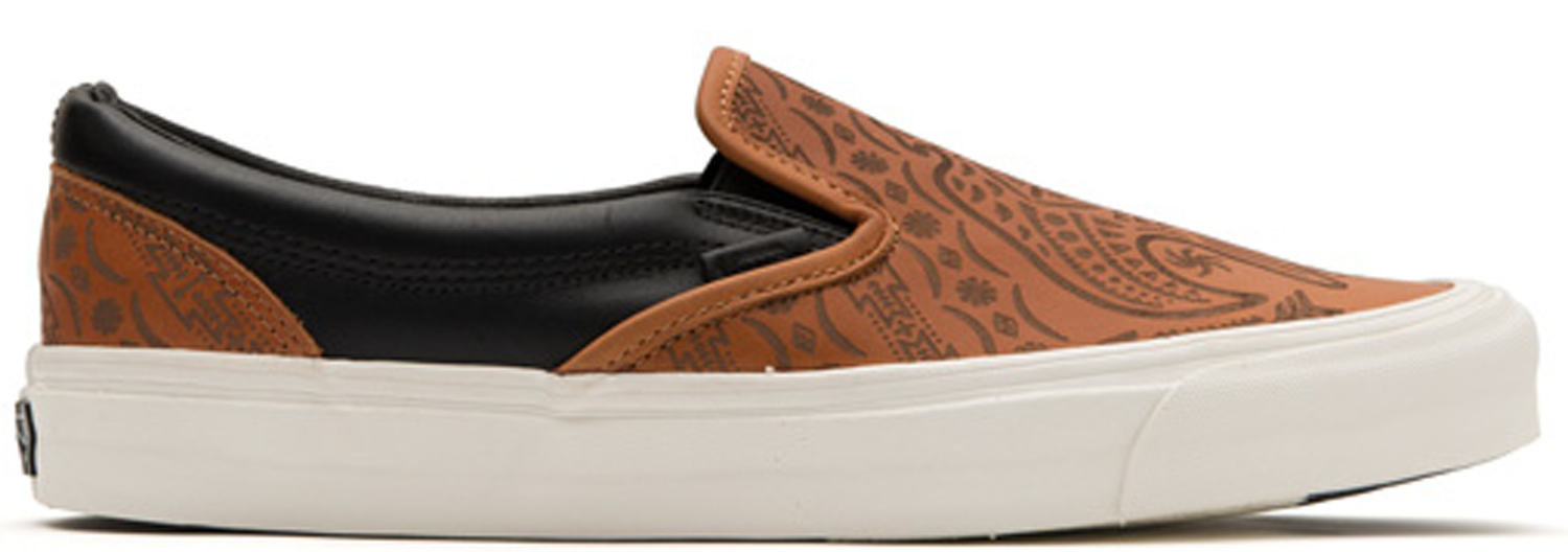 Tenisky a topánky Vans Slip-On Taka Hayashi x Brooks Tortoise Shell Hnedá | VN0A2Y36KCW, 0