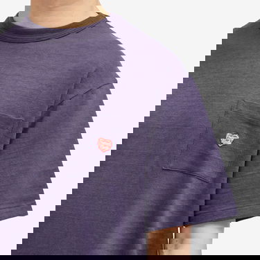 Tričko Human Made Human Made Pocket T-Shirt Size Large Fialová | HM28CS031-NY, 5