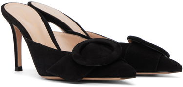 Tenisky a topánky Gianvito Rossi Portofino 85 Suede Mules Čierna | G95451-85RIC-CAM, 3