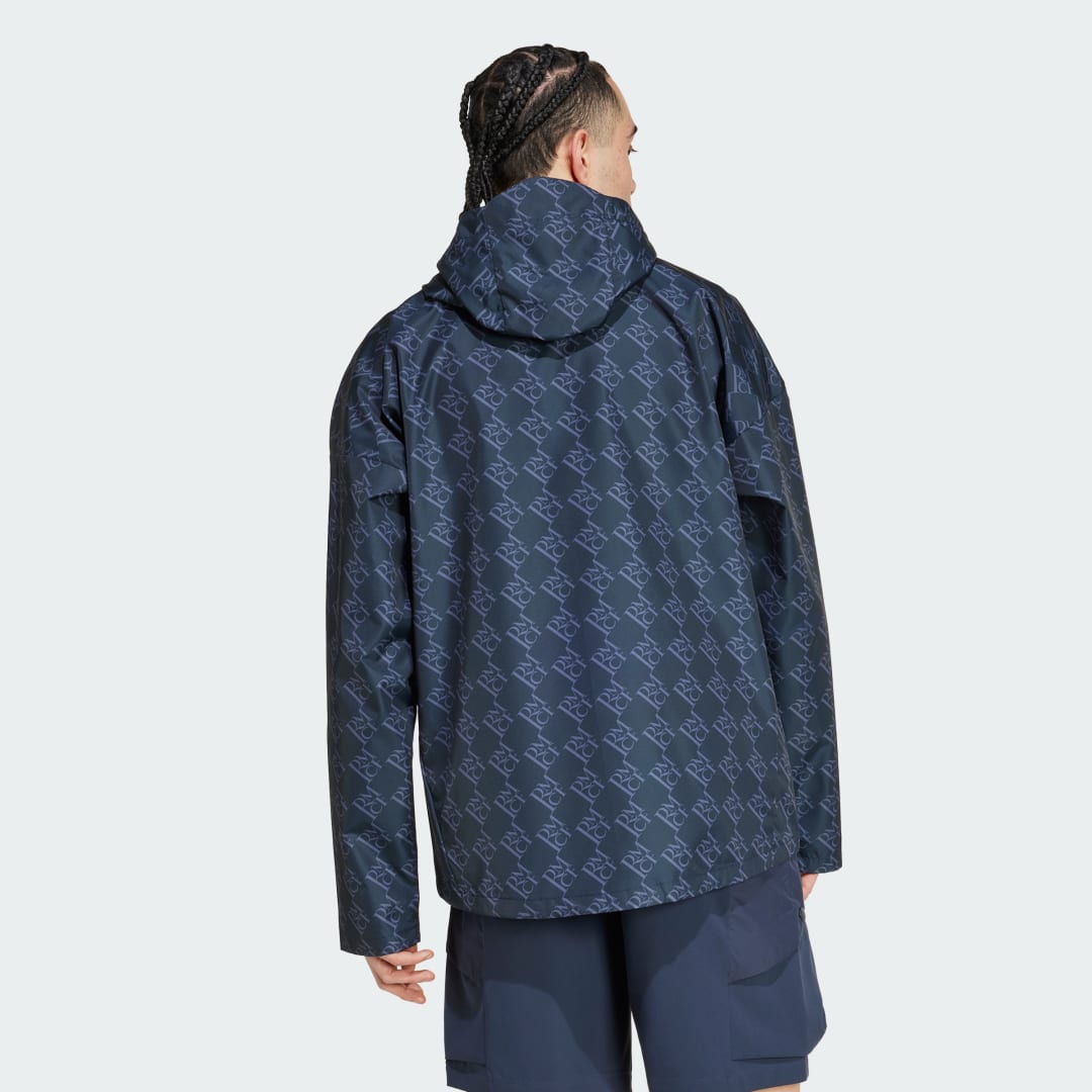 Vetrovka adidas Performance Real Madrid Seasonal Half-Zip Tyrkysová | IT3796, 1