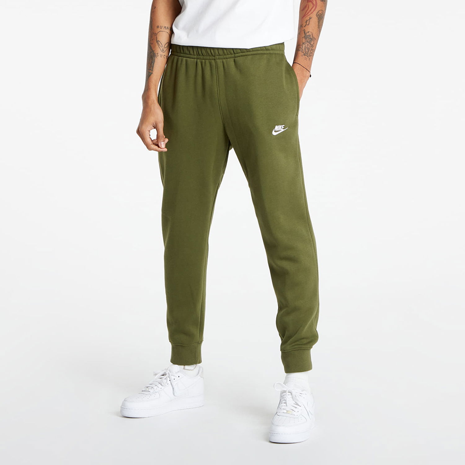 Nohavice Nike Joggers Brushed Back Zelené | BV2671-327, 0