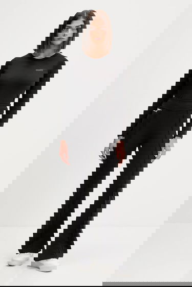 Legíny Puma PUMA x ROSÉ Flared Leggings with Front Seam Čierna | 635156, 1