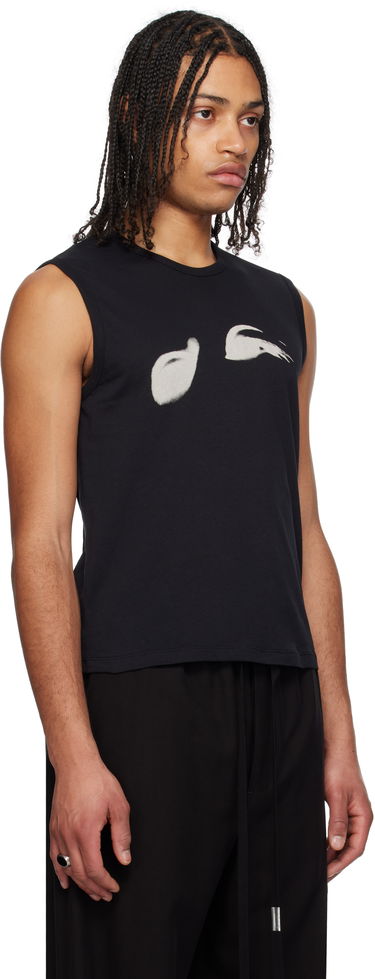 Tielko Ann Demeulemeester Ann Demeulemeester Ysewijn Smokey Eyes Tank Top Čierna | 2510-M-JTO05-41-FA206-099, 1