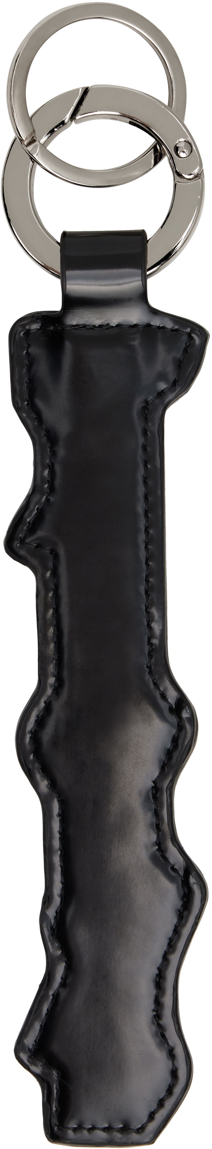 Kľúčenka Palm Angels Classic Logo Keychain Čierna | PMNJ009F24FAB0011001, 1