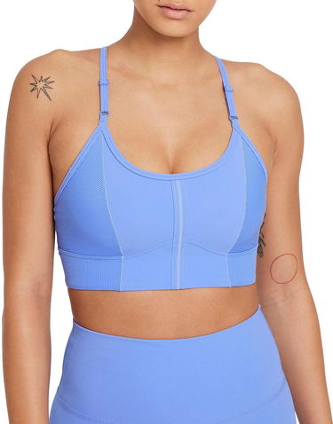 Podprsenka Nike Nike Yoga Dri-FIT Indy Light-Support Padded Longline Sports Bra Modrá | dd1183-478, 0