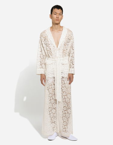 Bunda Dolce & Gabbana Lace Robe Biela | G2TT0TFLM55W0111, 1