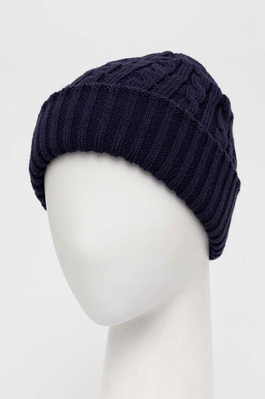 Kulicha Barbour Cable Knit Beanie Modrá | MHA0448, 1