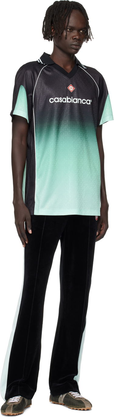 Tepláky Casablanca Casablanca Velour Track Pants Čierna | MPF25-JTR-281-01, 3