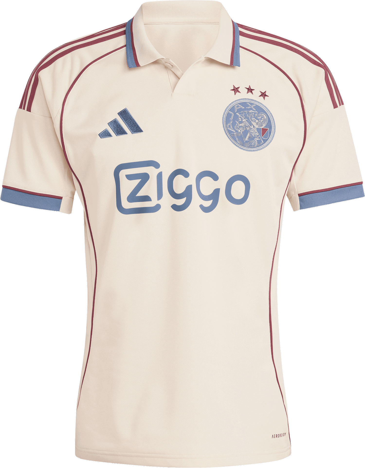 Dres adidas Originals Ajax Amsterdam Third Jersey 2025/26 Béžová | jp1446, 0
