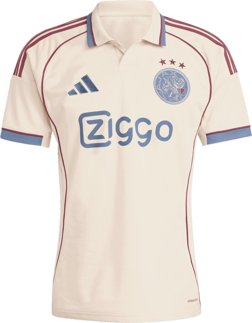 Dres adidas Originals Ajax Amsterdam Third Jersey 2025/26 Béžová | jp1446