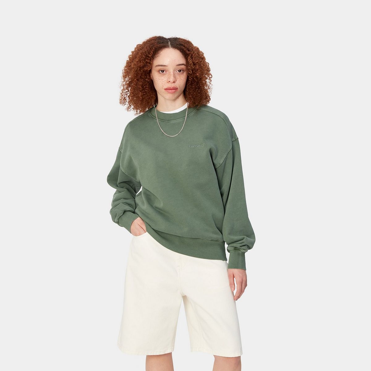 Duster Script Crewneck