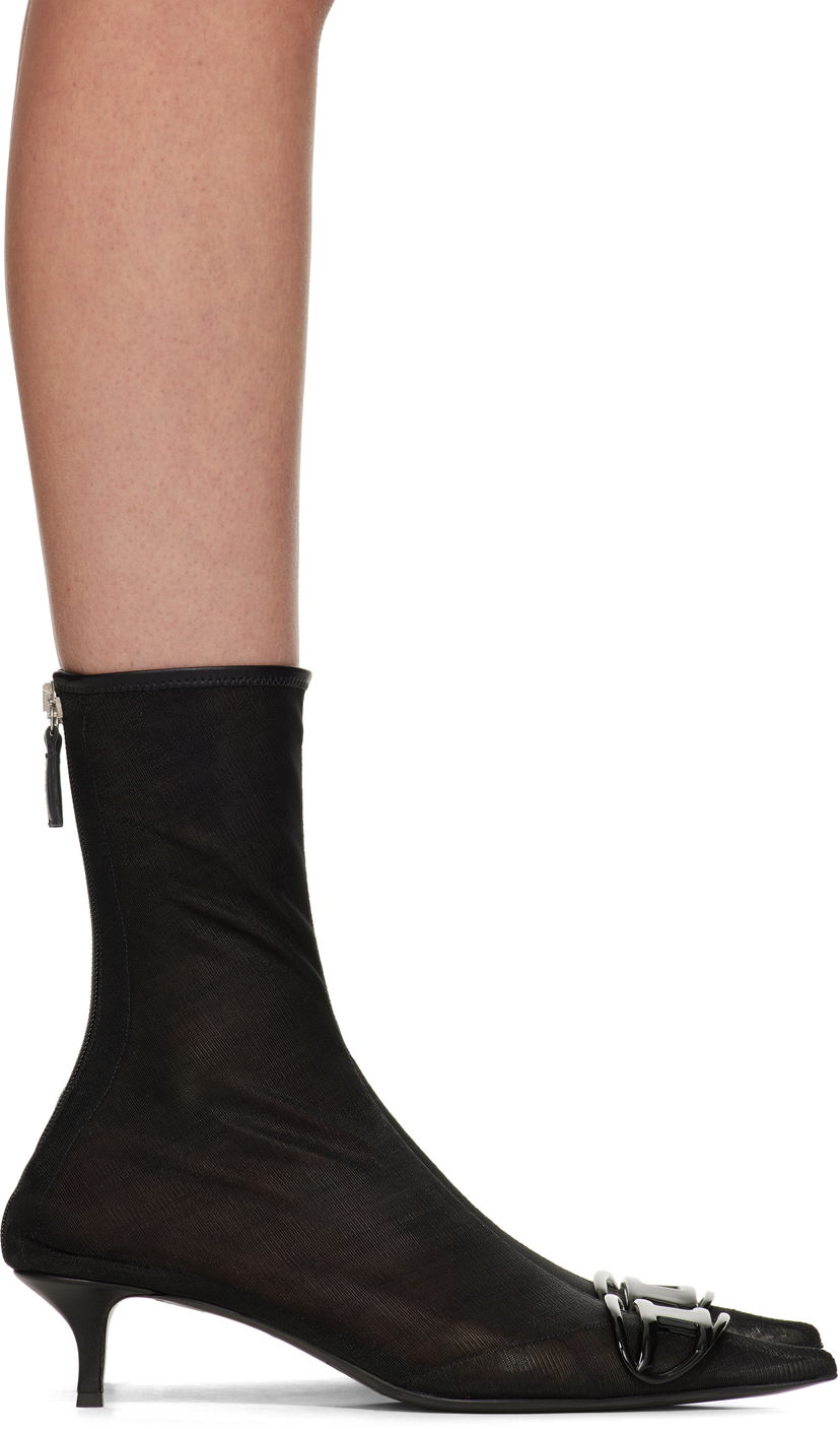 Tenisky a topánky Diesel D-Venus Kittie Bt Ankle Boots Čierna | Y03409 P3426