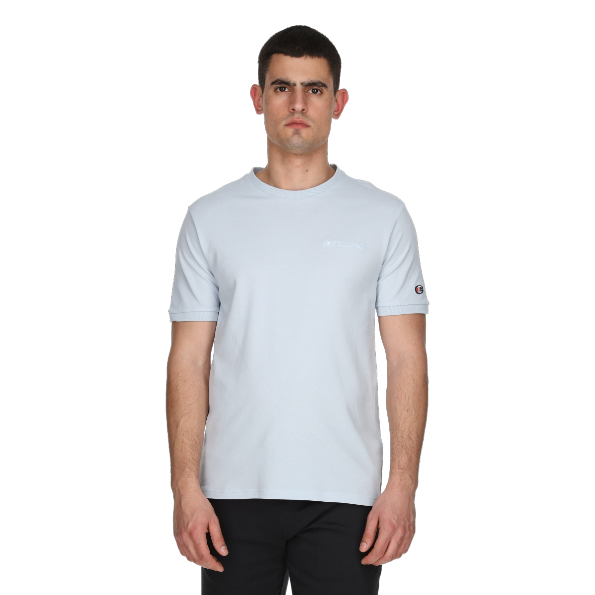 Tričko Champion Crewneck T-Shirt Modrá | 221483-BS040, 0