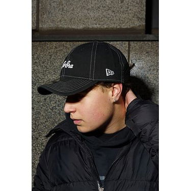 Šiltovka New Era Adjustable Contrast Stitch Baseball Cap Čierna | 60595289, 7