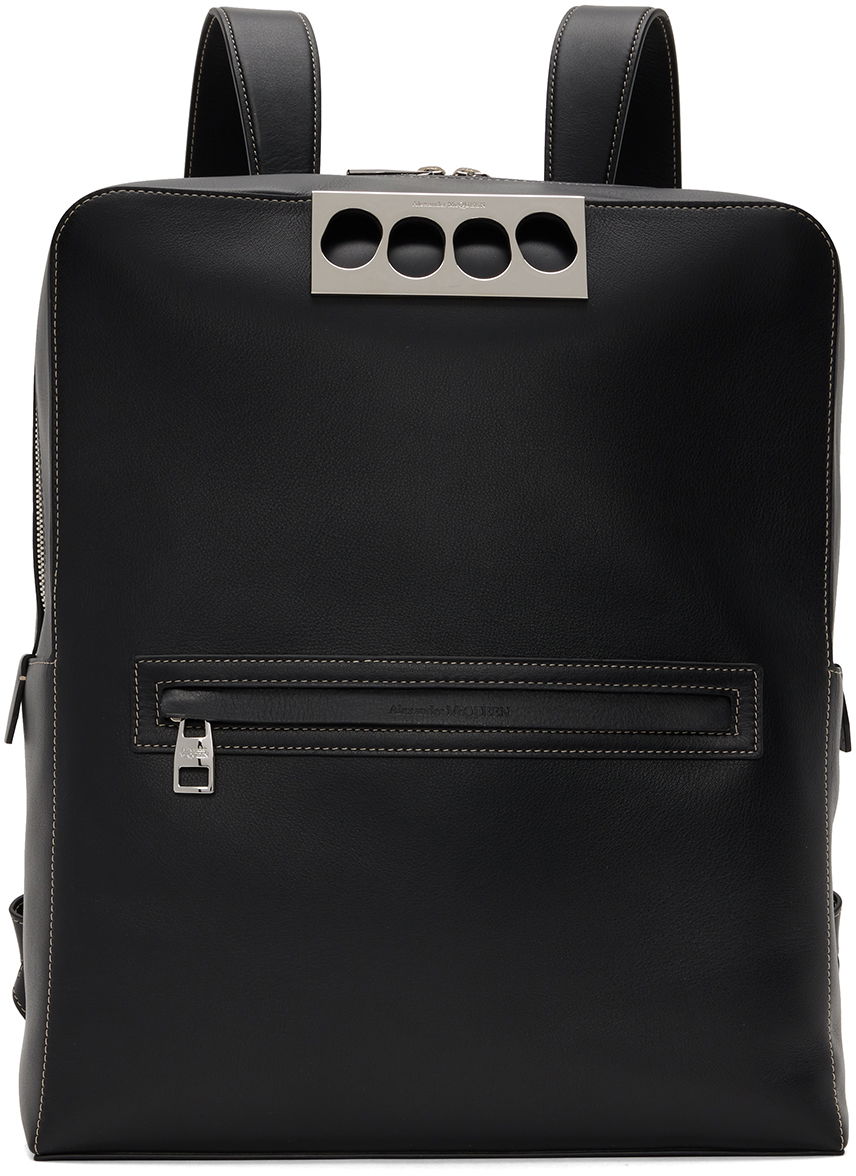 Batoh Alexander McQueen Contrast Čierna | 7263111AAD0, 0