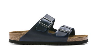 Tenisky a topánky Birkenstock Arizona Soft Footbed Oiled Nubuck Leather Narrow Fit W Navy | 1013644, 0