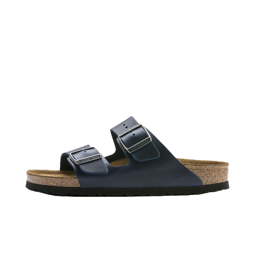 Tenisky a topánky Birkenstock Arizona Soft Footbed Oiled Nubuck Leather Narrow Fit W Navy | 1013644