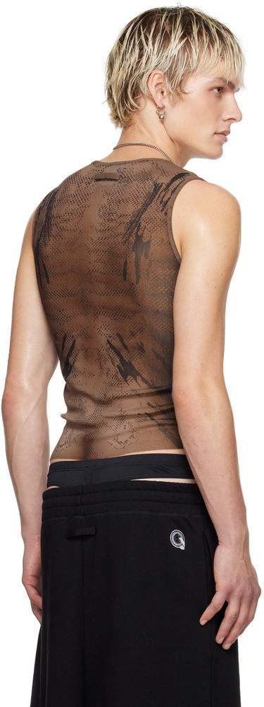 Tielko Jean Paul Gaultier Shayne Oliver Edition 'GS Sport' Graphic Tank Top Hnedá | 24/27-U-DB034-T550-6700, 2