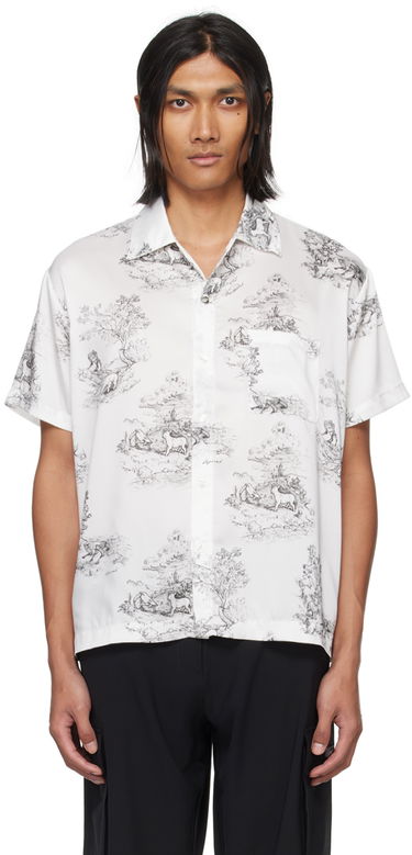Košeľa Coperni Coperni Pastoral Toile Print Shirt Biela | COPCH17115MEN, 0