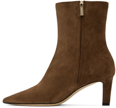 Oblečenie Jimmy Choo Jimmy Choo Alizze 65 Suede Ankle Boots Hnedá | ALIZZE AB 65 SVV, 2