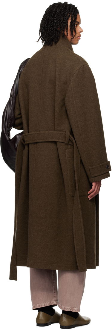 Trenčkot LEMAIRE LEMAIRE Men's Wrap Coat Zelené | CO1090 LF1117, 2