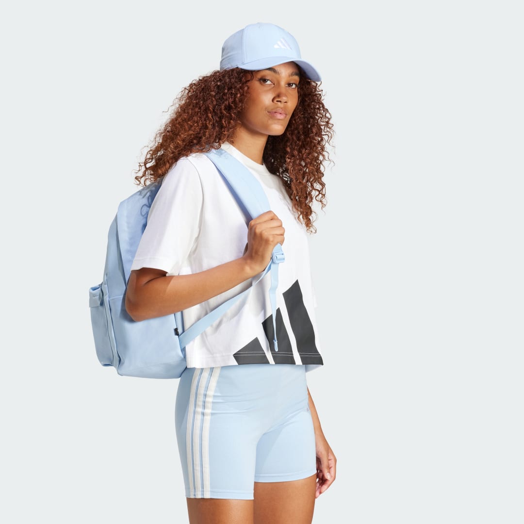 Tričko adidas Performance Big Logo Boyfriend Fit T-Shirt Biela | JG8737, 1