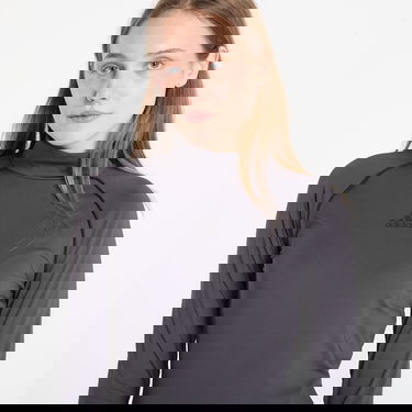 Šaty adidas Originals High Neck Perforated Long Sleeve Mini Dress Šedá | KE0303, 1